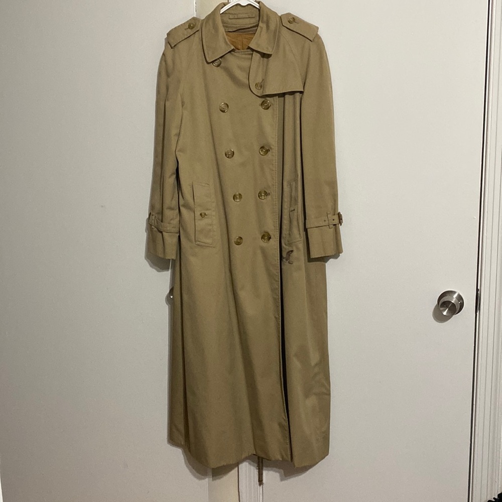 Vintage Burberrys Long Trench Coat